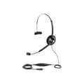 Miniatyrbild 2 av 2: GN AUDIO Jabra Biz 1500 Headset - Kabelanslutet - Design över huvudet - Monokanal - Supra-aural - 32 Ohm - 20 Hz/6,80 kHz - 230 cm kabel