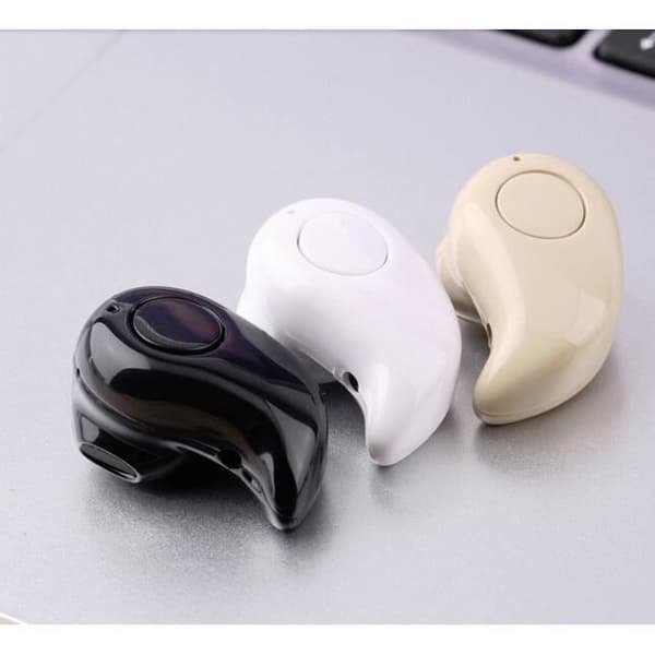Mini Wireless Bluetooth V4.0 hörlurar In Ear Stereo Headset Handfree Earpiece (svart)