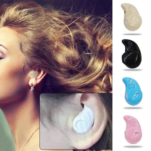 MOONAR® Headset Mini Wireless In Ear Bluetooth 4.0 Earphone Stealth Earphone Blå