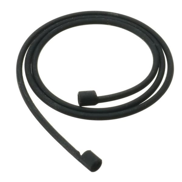 TEMPSA Silikonersättning Anti Lost Wire Kabelkontakt För Apple Airpods Svart