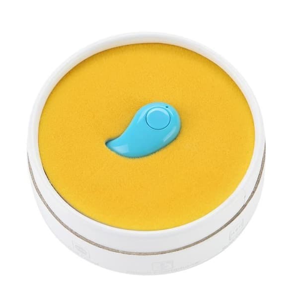 iMusi Mini Bluetooth-headset Mikroheadset Bluetooth-hörlurar In-Ear Trådlös Blå