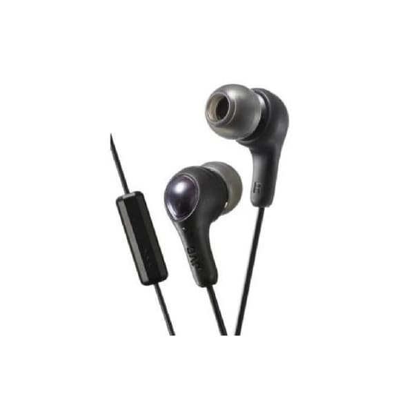 In-ear hörlurar - JVC - HA-FX7M-B-E - Svart - Fjärrkontroll - Silikon S/M/L