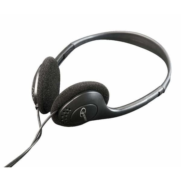 On-ear hörlurar - Gembird - MHP-123 - Kabelansluten - 3,5 mm jack - Svart