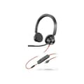 Miniatyrbild 1 av 3: Hörlurar - HP - Poly Blackwire 3325 - USB-C - 3.5mm - Microsoft Teams Certifierad