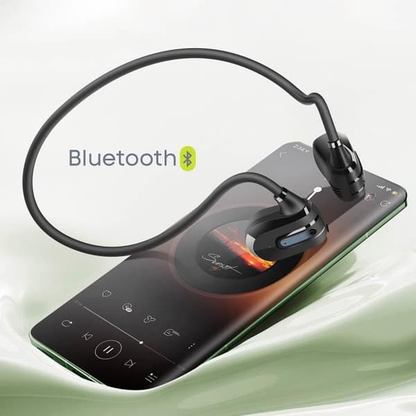 Bluetooth-hörlurar - MUVIT - Airlight - Luftledning - Inbyggd Mikrofon - Svettresistent