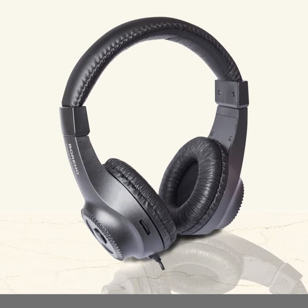 Kablede hovedtelefoner med 6,5 mm enkelt stik