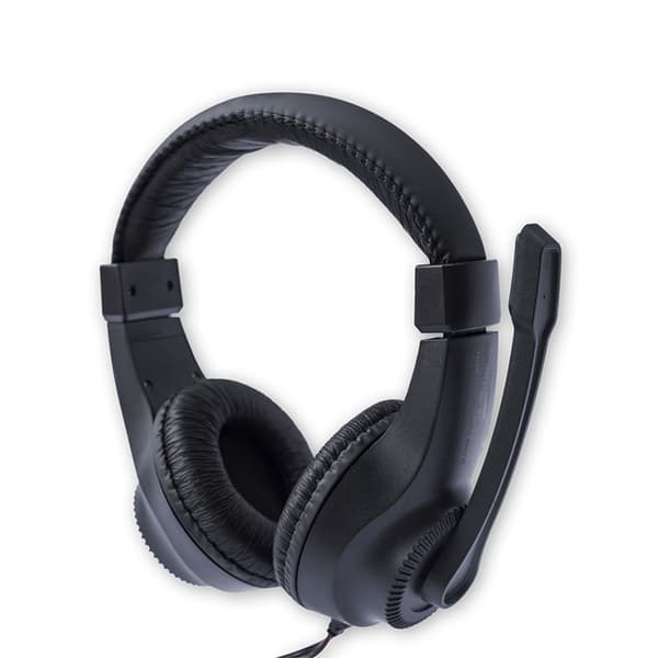 Langalliset kuulokkeet mikrofonilla 3,5 mm