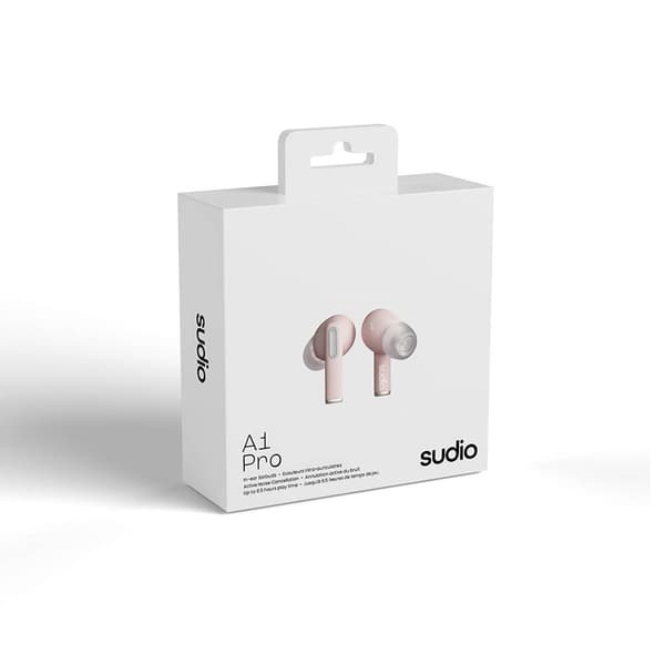 SUDIO Headphone A1 Pro True Wireless ANC Pink
