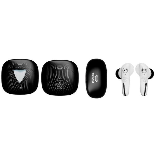 Disney The Nightmare Before Christmas Jack Wireless Headphones & mini cable guy