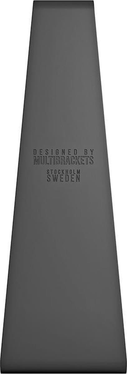 Multibrackets - designstativ i aluminium för hörlurar - hörlurshållare svart