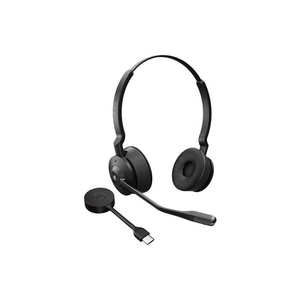 Microhörlurar JABRA Engage 55 Stereo - Trådlös - Över örat - Aktivt brusreducerande - Optimerad för Teams