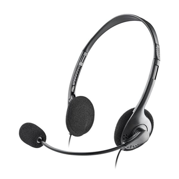 Hörlurar med mikrofon - NGS - MS103 MAX - Svart - Trådbunden - Over-ear