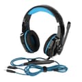 Miniatyrbild 4 av 4: Gaming Headset - G9000 - 7.1 Surround - Inbyggd mikrofon - Blå och svart LED