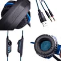 Miniatyrbild 4 av 4: VersionTech EACH G2000 Headset Gaming Headset Gamer Headset Hörlursspel Blå