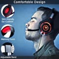 Miniatyrbild 3 av 4: Gaming Headset för PS4 Xbox one Gamer Headset med mikrofon brusreducerande LED-lampa Stereo Bas Volymkontroll Mikrofon