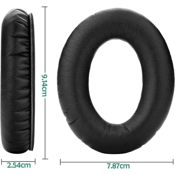 Öronkuddar, Ersättningshörlurar Kompatibel Bose AE2/AE2W QuietComfort 15 QC15 hörlurar Over-Ear Headset (svart)