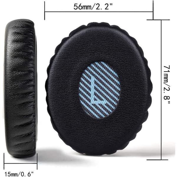 Skumkuddar för Bose on-Ear 2 (OE2 &amp; OE2i)/ SoundTrue on-Ear (OE)/ SoundLink on-Ear (OE) hörlurar