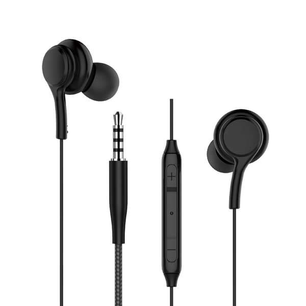 WIWU In-Ear Headset med 3,5mm-kontakt - Svart