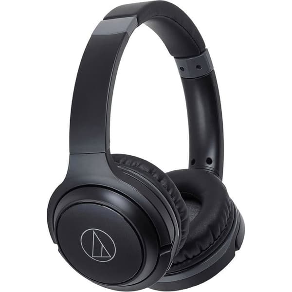 Audio-Technica ATH-S220BT Bluetooth-hörlurar Svart - On-ear - Lång batteritid