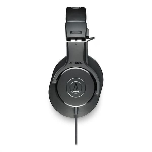 Studiohörlurar - AUDIO TECHNICA - ATH-M20x - Circumaural - Aktiv brusreducering - Svart