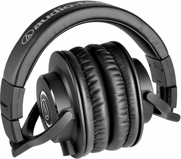 Studiohörlurar - Audio Technica - ATH-M40x - Svart - Circumaural - Neodym