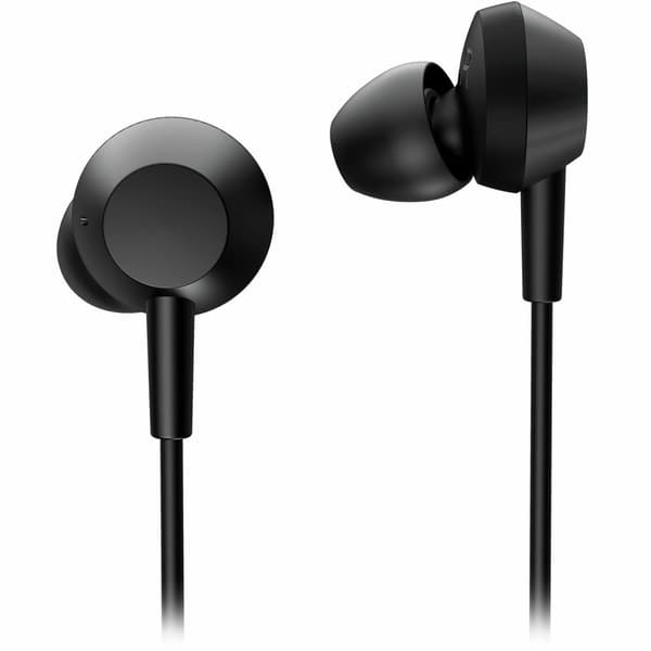 TAE5008BK In-ear hodetelefoner med mikrofon og fjernkontroll. USB-C-kontakt. Svart.