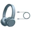 Miniatyrbild 2 av 5: Philips TAH4205BL - Trådlösa hörlurar - Supra aural - Bluetooth - 32 mm drivrutin - 29h batteritid - USB-C - Blå