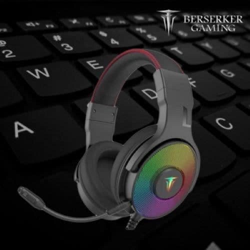 Gaming Headset - Berserker - Thor Pro - USB 7.1 Chroma - Avtagbar Mikrofon - Ljudisolering