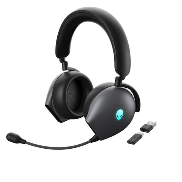 Alienware Hörlurar - Hörlurar - AW920H - Tri-Mode Wireless Gaming Headset - , Dark Side of the Moon