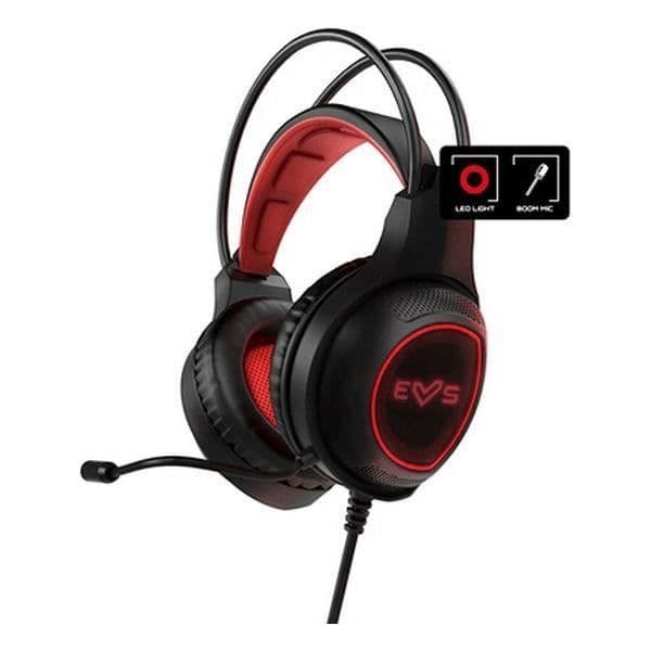 Headset med mikrofon Gaming Energy Sistem HESG-2 3,5 mm LED Svart