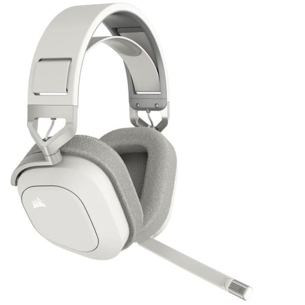 Gaming headset - Trådlös - CORSAIR - HS80 MAX - Vit