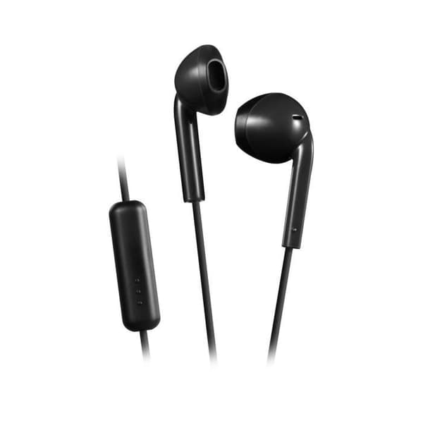 Hörlurar - JVC - HA-F17M-B-U - Svart - Samtal/ musik - Med kabel - In-ear