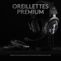 Miniatyrbild 4 av 6: Spelheadset - Kabelanslutet - Logitech G - Pro X - Med mikrofon - Svart