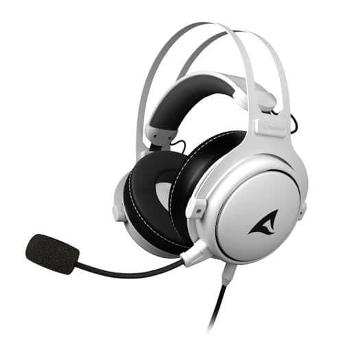 Over-ear headset - Skiller - SGH50 - Vit - Jack 3,5 mm - Trådbunden