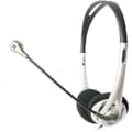 Miniatyrbild 3 av 3: Renkforce dator Trådbundet over-ear headset Stereo svart, silver justerbar volym