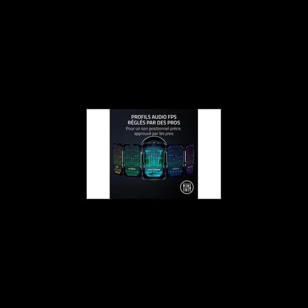 Razer BlackShark V2 Pro PC Headset - Trådlöst - Svart