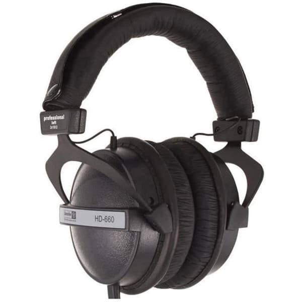 Hörlurar - SUPERLUX - HD-660 - Circumaural - Kabelansluten - Svart