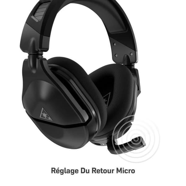 TURTLE BEACH Stealth 600P Gen2 Max trådlöst spelheadset - Svart