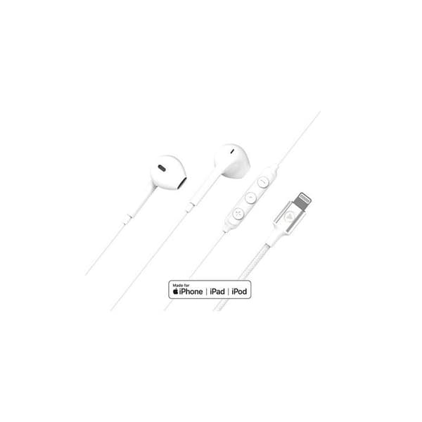 Trådbundna hörlurar - Force Play KP - Lightning - In-ear - Integrerad mikrofon - 1,2 m kabel