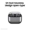 Miniatyrbild 3 av 6: Samsung GALAXY Buds 3 hörlurar silver