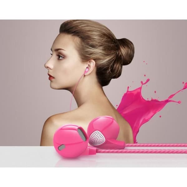 Hörlurar för Nintendo Switch med Micro Adjustment Hands-Free Kit IN-EAR Universal Headset - Färg:ROS