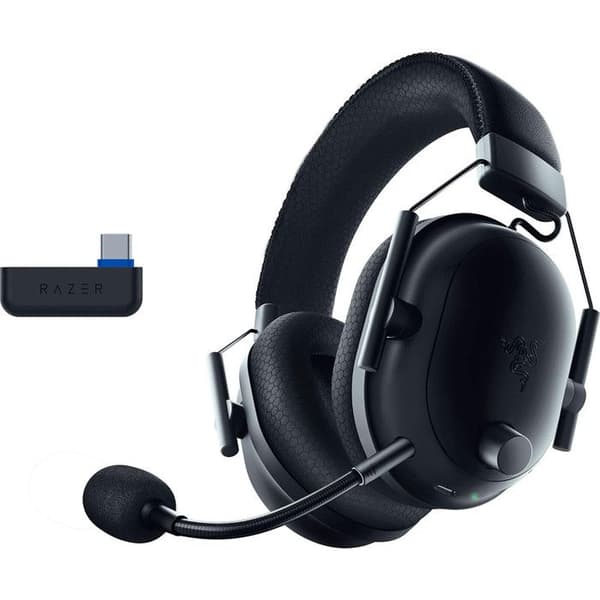 Gamingheadset - Razer - Blackshark V2 Pro - Tempest 3D-ljud - Unidirectionell mikrofon - USB-C/Bluetooth 5.2