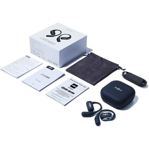 Bluetooth-hörlurar - Shokz - OpenFit - Ultralätt - Öronfria - Svettsäker