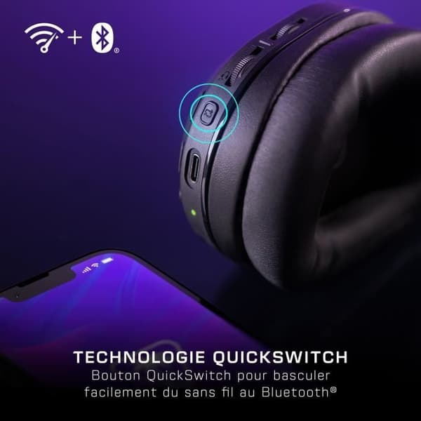 Trådlöst spelheadset - TURTLE BEACH - Stealth™ 500 PS - Svart
