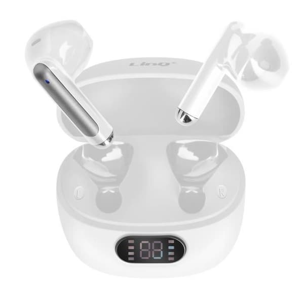 Bluetooth-hörlurar - LINQ - In-Ear - Touchkontroll - Batteritid 5H - Svettresistent