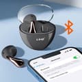 Miniatyrbild 3 av 4: Bluetooth-hörlurar - LINQ - Water Drop Design - In-ear - 5H batteritid - Svart