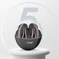 Miniatyrbild 4 av 4: Bluetooth-hörlurar - LINQ - Water Drop Design - In-ear - 5H batteritid - Svart