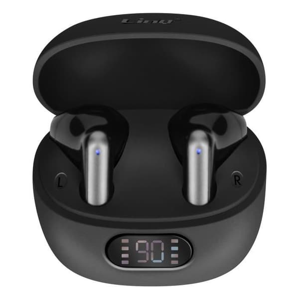 In-ear Bluetooth-hörlurar med Touch Control och Mic LinQ Black