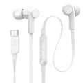 Miniatyrbild 2 av 4: USB C Hörlurar Mikrofonknappar Hands-Free Kit Silikon Platt 1,2 m Belkin Vit