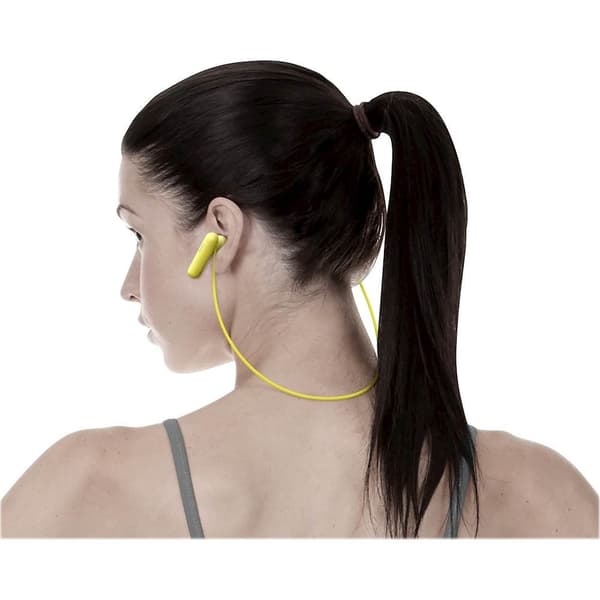 Sony WI-SP500 in-ear trådlösa hörlurar med mikrofon – Gul